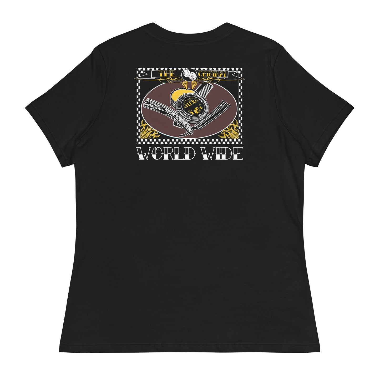 GSC WORLDWIDE annual membership of Greasers Social Club ( Women tee )