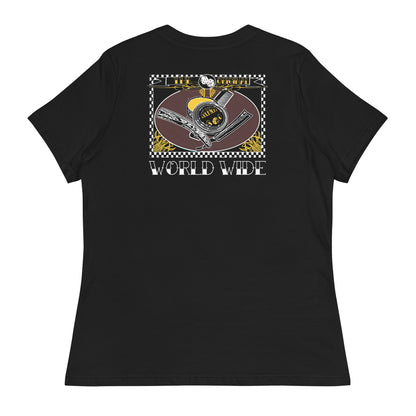 GSC WORLDWIDE annual membership of Greasers Social Club ( Women tee )