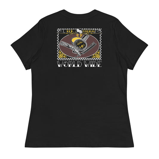 GSC WORLDWIDE annual membership of Greasers Social Club ( Women tee )